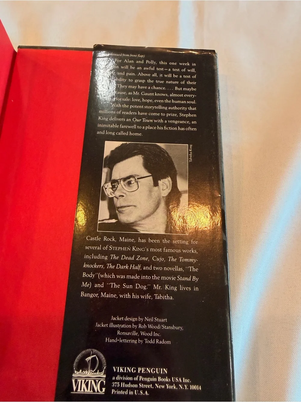 Stephen King Needful Things Hardback Novel 1991